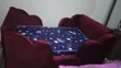 Baby Bed 3x6 in Maroon - 2