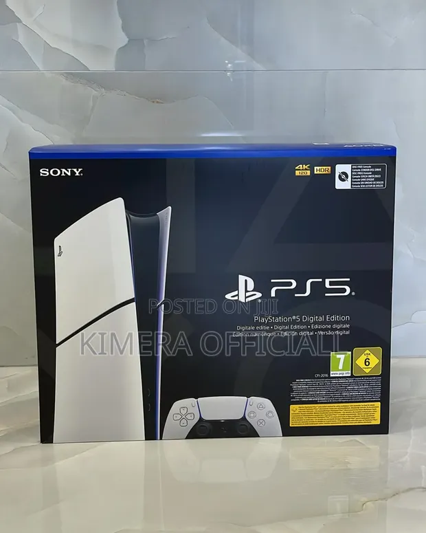 Brand New Sony PS5 Slim Digital Edition 1TB SSD - 1