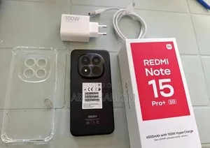 New Xiaomi Redmi Note 15 Pro+ 512GB Black