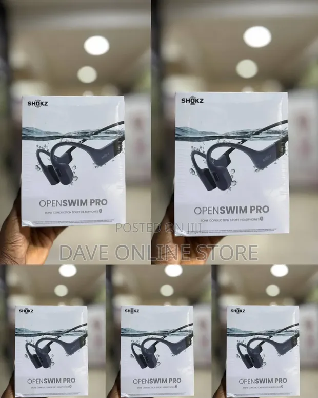 Shokz OpenSwim Pro Bone Conduction Headphones - 1