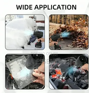 Cordless Heavy-Duty Leaf Blower (Turbo Jet)
