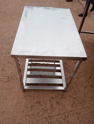 Stainless Steel Working Table - Double