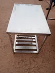 Stainless Steel Working Table - Double - 1