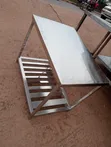 Stainless Steel Working Table - Double - 2