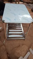 Stainless Steel Working Table - Double - 4