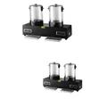 Dual Commercial Beverage Dispenser / Drink Heater - 2