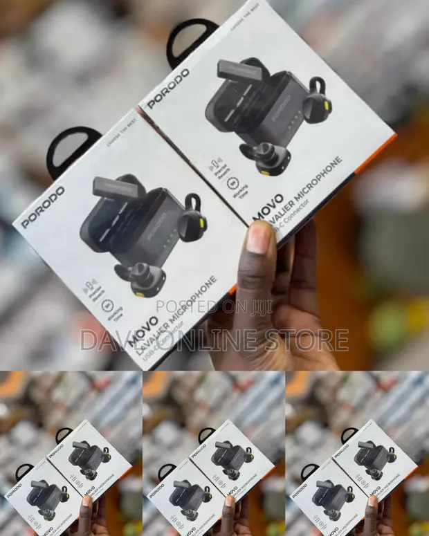 Porodo Movo Wireless Lavalier Microphone - 1