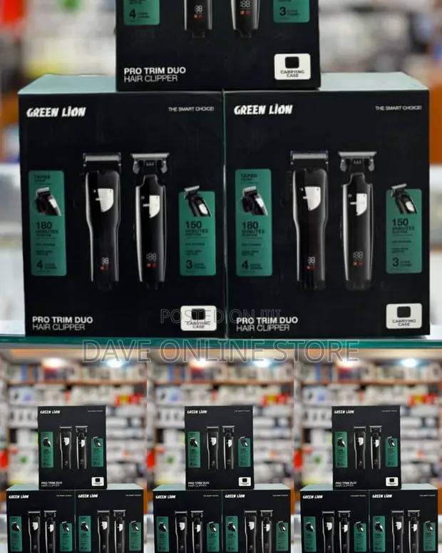 Green Lion Pro Trim Duo Hair Clipper - 1