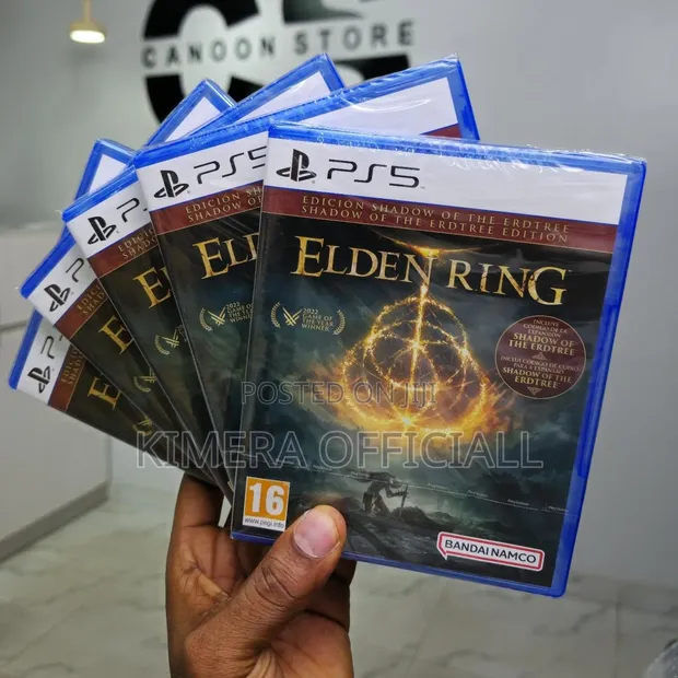 Elden Ring Shadow of the Erdtree Edition Game CD for PlayStation 5 - 1