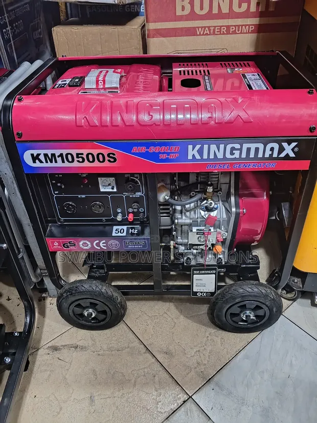 King Max KM10500S 7.5kVA Diesel Generator - 1