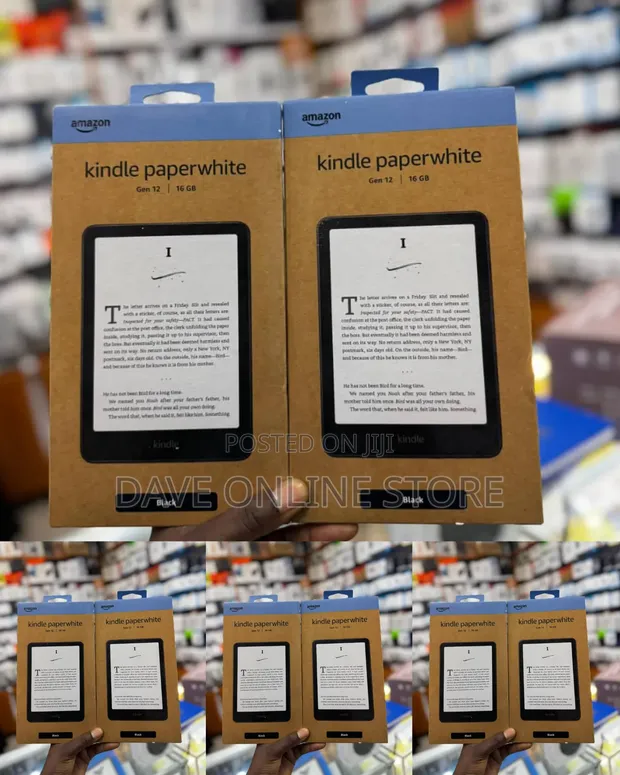 New Amazon Kindle Paperwhite 16GB White - 1