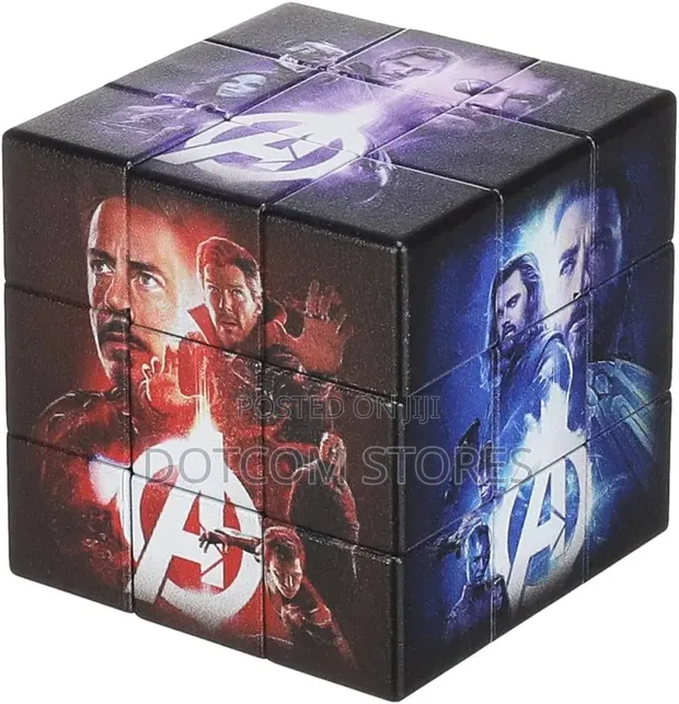 Avengers-Themed 3x3 Magic Puzzle Cube - 1