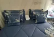 Brand New Gray Bed Comforter Set - 2
