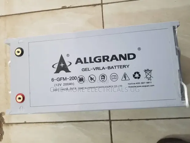 200Ah/12V Gel Battery - Maintenance Free - 1