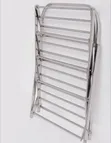 Modern 4-Tier Stainless Steel & Clear Acrylic Display Shelf - 2