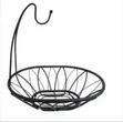 Decorative Metal Fruit Basket with Banana Hanger - 2