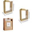 Bamboo Grain Dispenser with Tilt-Pour Lid - 1