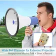 Professional 50W Handheld Megaphone with Mic & Siren - 3