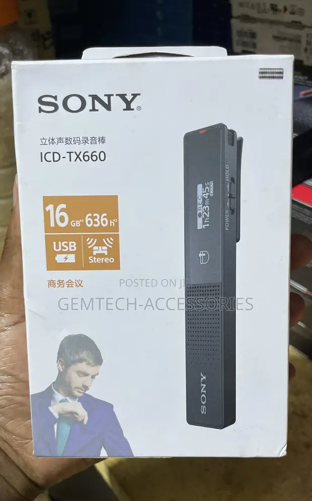 Sony ICD-TX660 Voice Recorder - 1