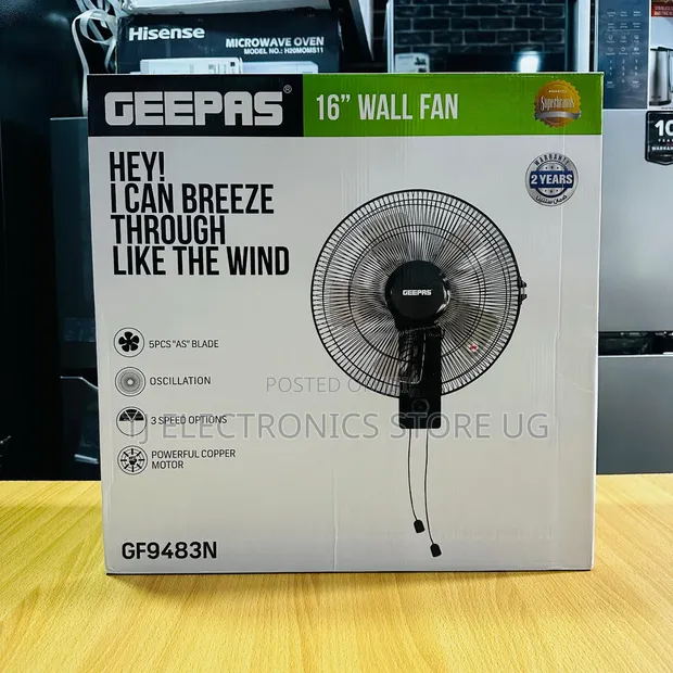 Geepas 16" Wall Fan - 1