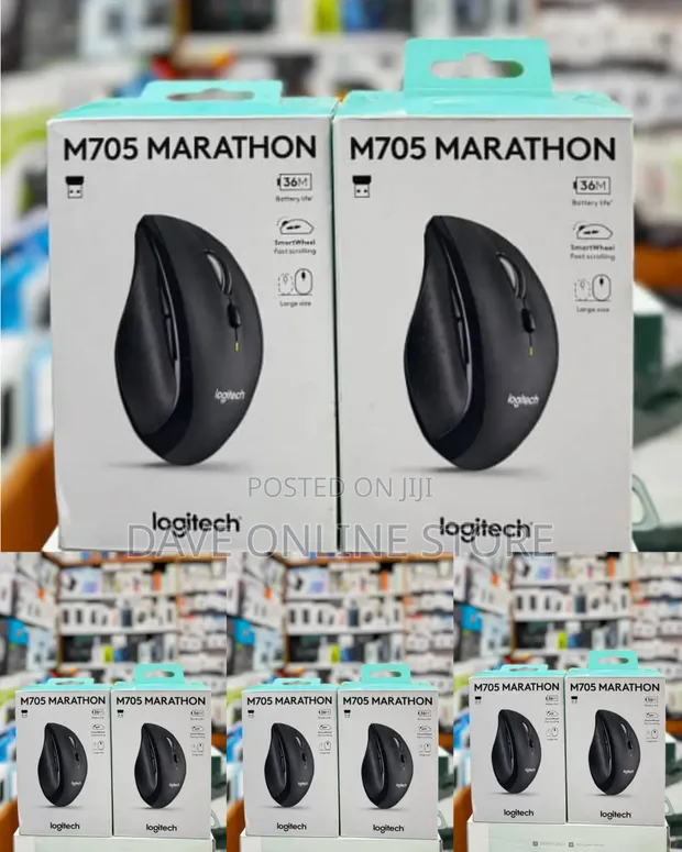 Logitech M705 Marathon Wireless Mouse - 1