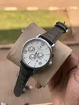 Geneve Unique Time Pieces - Genuine Leather Watches - 1