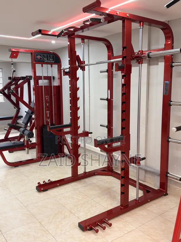 Life Fitness Smith Squat Rack - 1