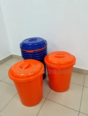 60 Litre Durable Plastic Dust Bin