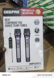 Geepas GMP15015 UHF Wireless Microphone System - Dual Set - 1