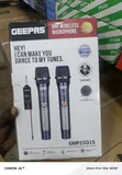 Geepas GMP15015 UHF Wireless Microphone System - Dual Set - 4