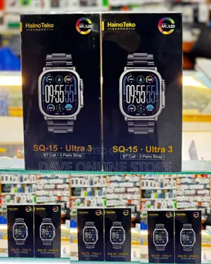 Haino Teko SQ-15 Ultra 3 Smartwatch with 3 Straps