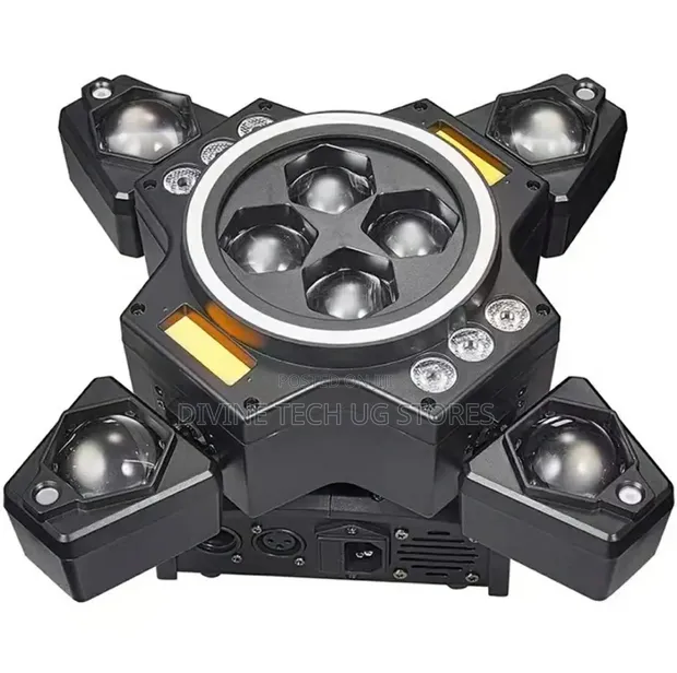 4-Arm Mini Moving Head LED Stage & DJ Party Light - 1