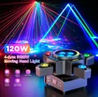 4-Arm Mini Moving Head LED Stage & DJ Party Light - 4