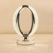 Touch Control 3-Way Dimmable Oval Crystal Table Lamp - 1