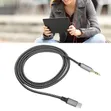 3.5mm AUX to Type-C Audio Cable - Gray - 1