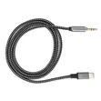 3.5mm AUX to Type-C Audio Cable - Gray - 2
