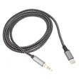 3.5mm AUX to Type-C Audio Cable - Gray - 3
