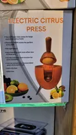Lec Electric Citrus Press - Orange - 2