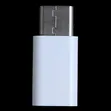 USB-C Male to Micro USB Adapter - White - 4