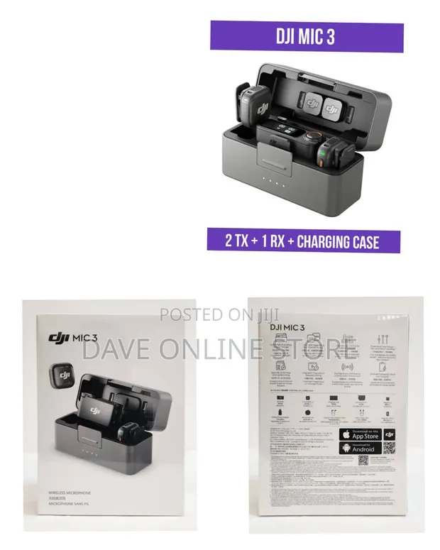DJI Mic 3 Wireless Microphone System - 1