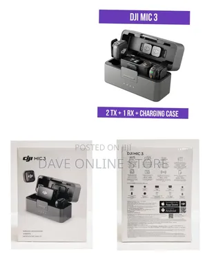 DJI Mic 3 Wireless Microphone System