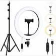 10-inch LED Ring Light with Tripod - 1