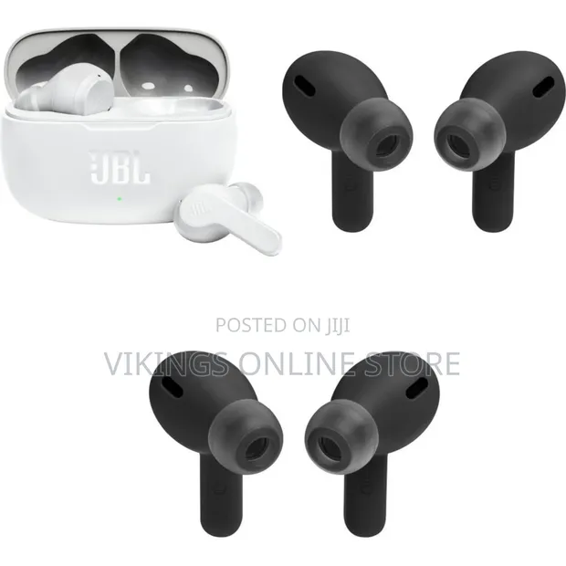 White JBL Wave 200TWS True Wireless In-Ear Headphones - 1