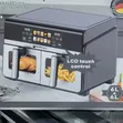 Hoffmans HM-802 Electric Air Fryer - 12L Double Basket - 1