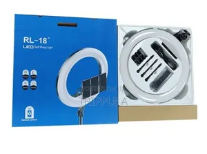 Generic Original RL-18-inch Ring Light with 3 Phone Holders