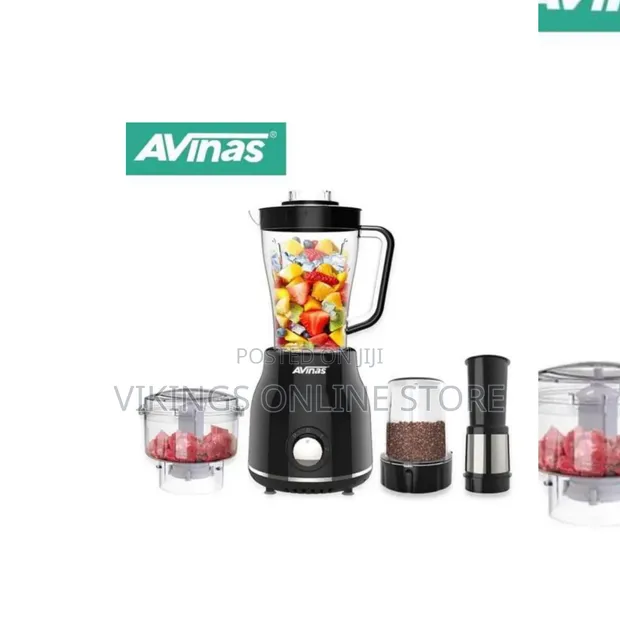 4-in-1 Multi-Function Electric Nutrient Blender and Food Processor - 1