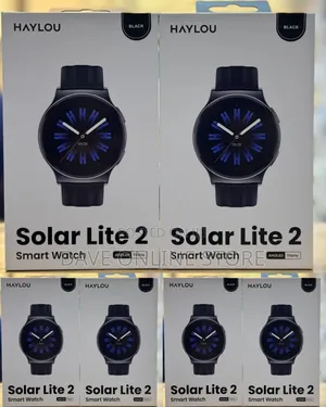 Brand New Haylou Solar Lite 2 Smartwatch (Black)