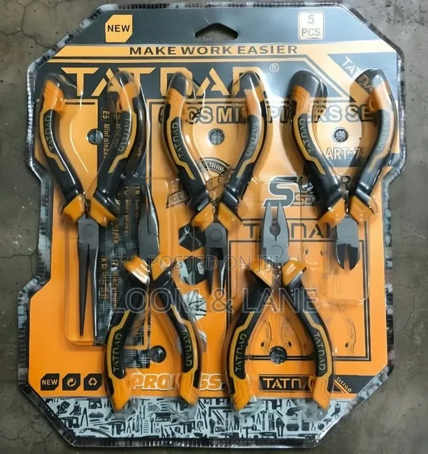 Tatnad 5-Piece Mini Pliers Set - 1