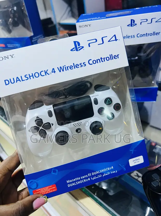 Brand New PlayStation 4 Controller - White - 1