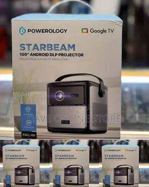 Powerology Starbeam 100" Android DLP Projector